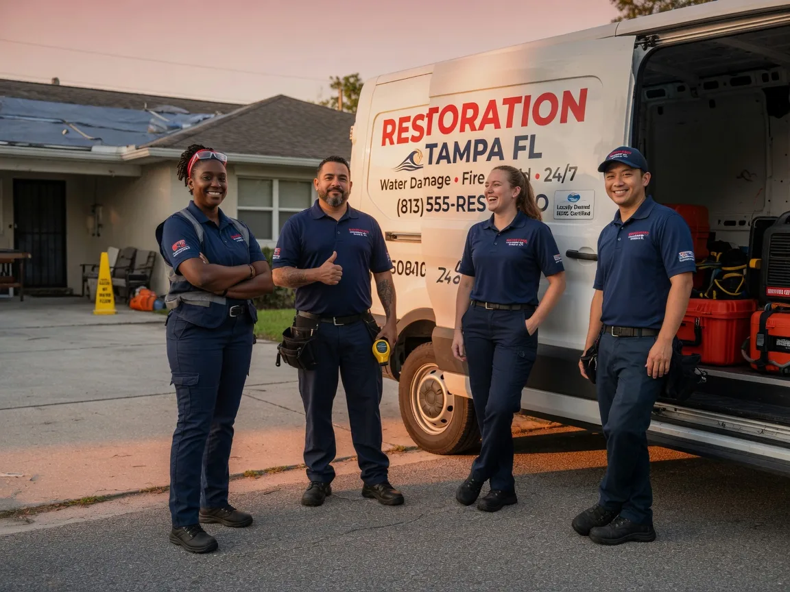 Water Damage Restoration company in Yettem, CA